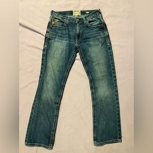 Men’s Ariat Straight leg M5 Jeans 34/34